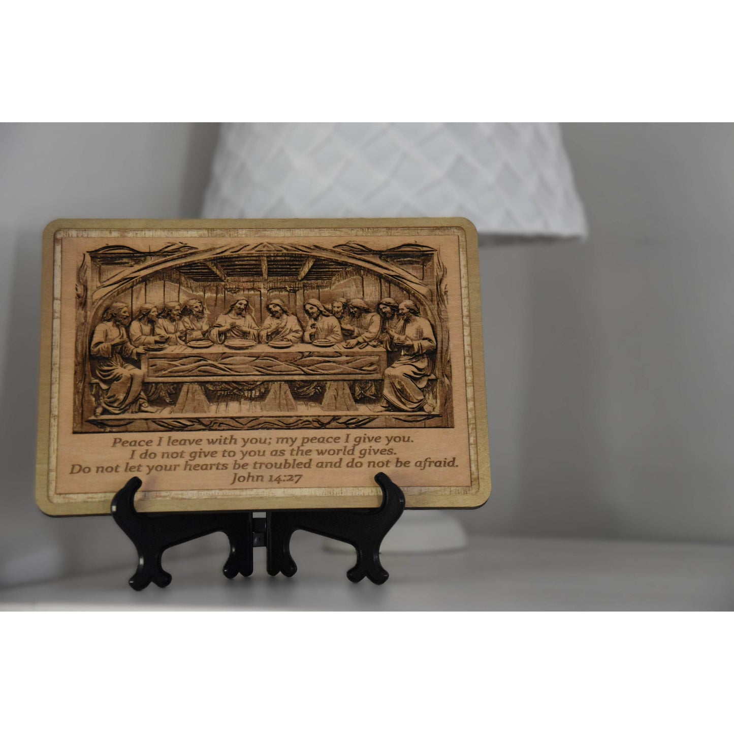 Last Supper Wall Plaque - Engrave Scripture