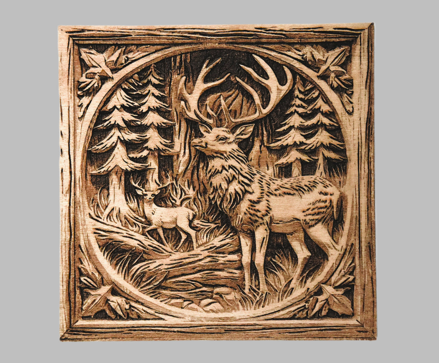 Deer Wall Plaque