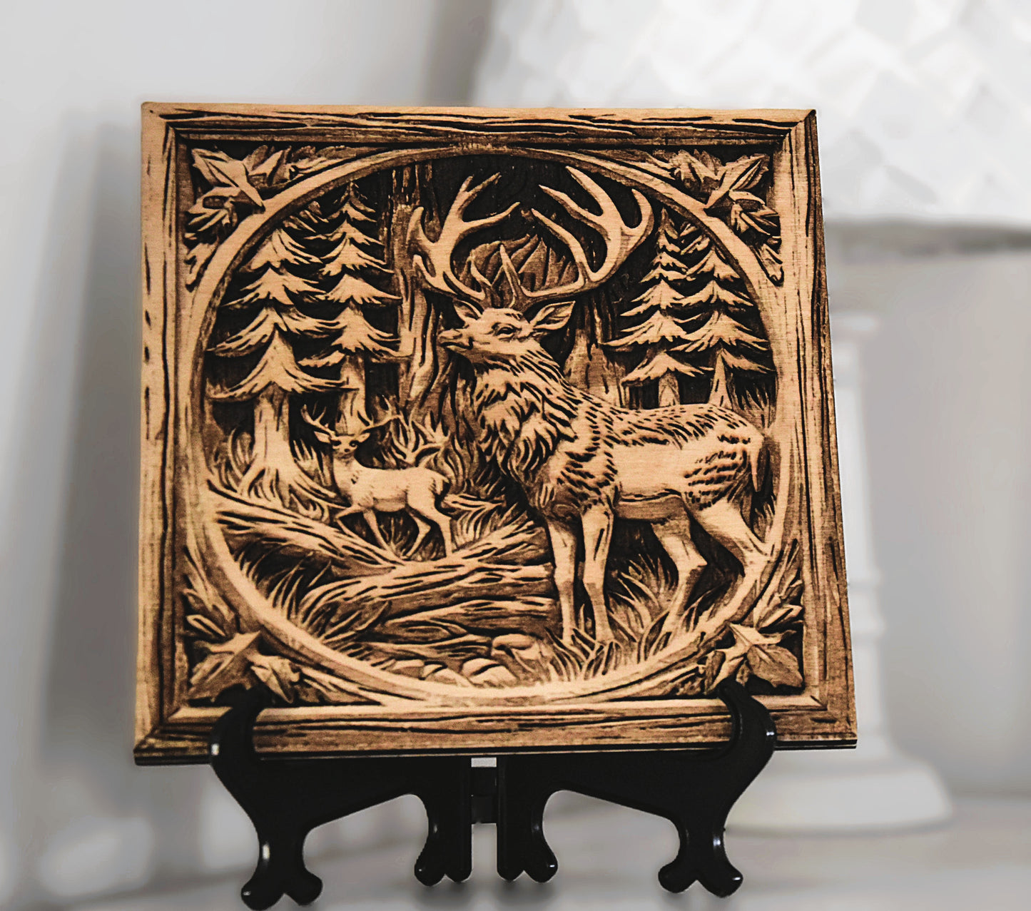 Deer Wall Plaque